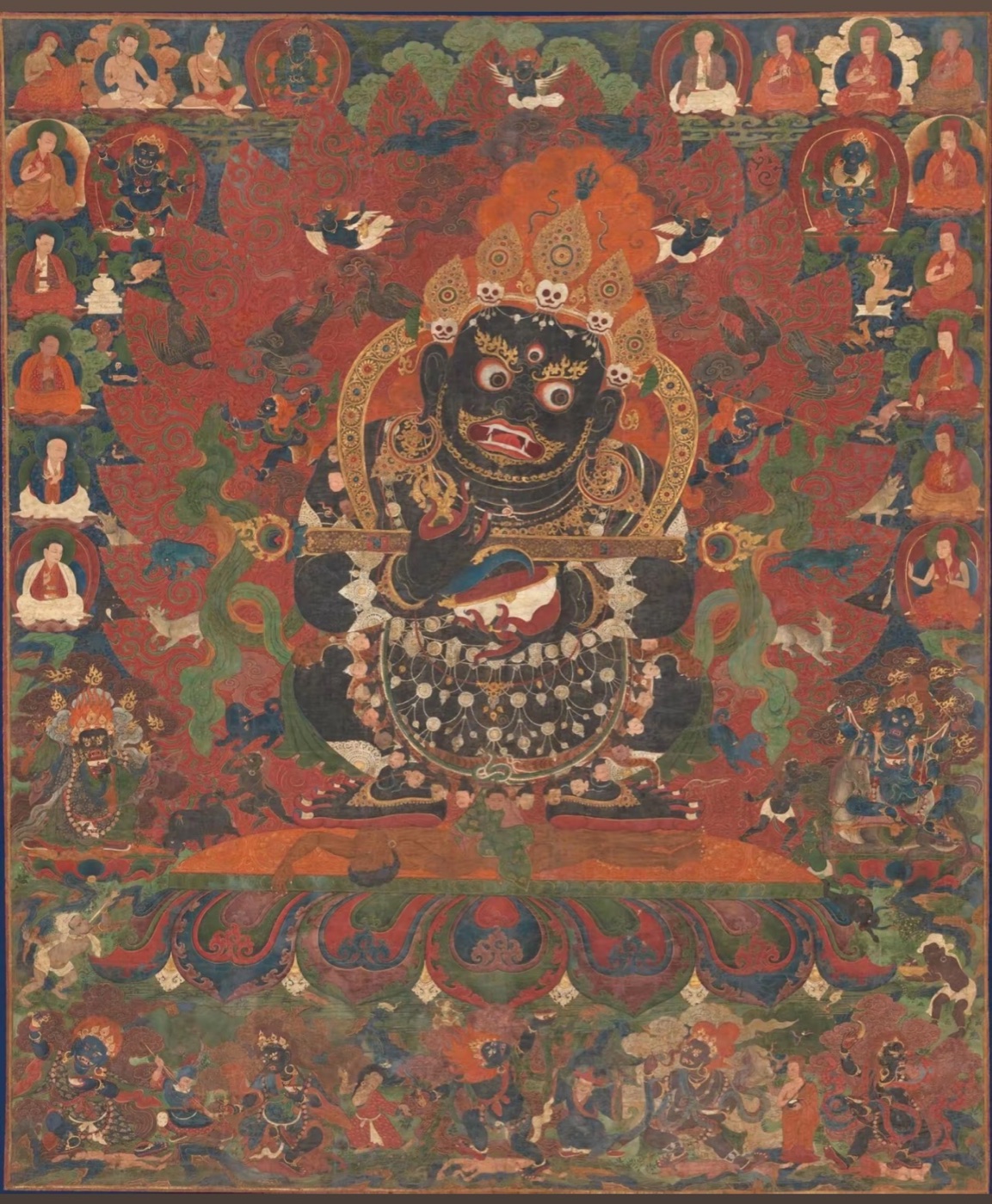 玛哈嘎拉护法 · Mahākāla
